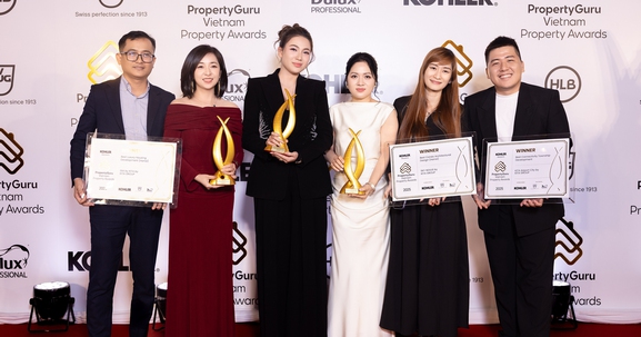 KITA Group ghi dấu ấn mạnh mẽ tại PropertyGuru Vietnam Property Awards 2025 với “cú hat-trick” giải thưởng danh giá