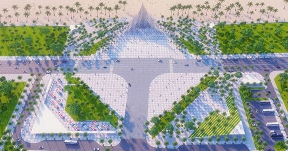 Quảng trường chạy dọc bãi biển sôi động nhất miền Nam sắp được ‘lên đời’