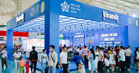 Vinamilk thể hiện "Bản lĩnh Việt Nam - Vươn tầm Quốc tế" tại Hội chợ Mùa Thu 2025