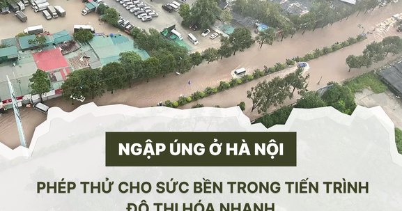Hà Nội hỗn loạn trong ngập úng: Lỗ hổng hạ tầng hay bài kiểm tra sức chống chịu đô thị?