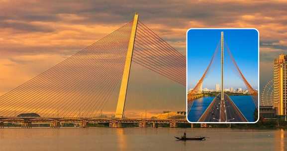 Cầu dây văng nghiêng độc đáo hiện đại bậc nhất Việt Nam: Mang tên nữ anh hùng xứ Quảng, xây trên nền móng có dấu tích 'cha đẻ' của tháp Eiffel