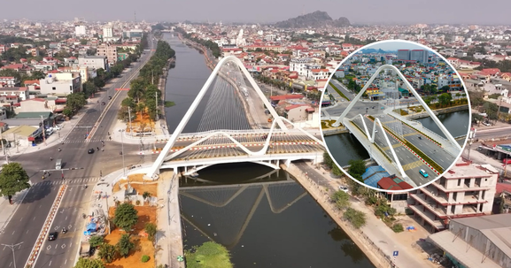 Cây cầu mang biểu tượng bông lau duy nhất của Việt Nam: Điểm nhấn kiến trúc của vùng đất di sản