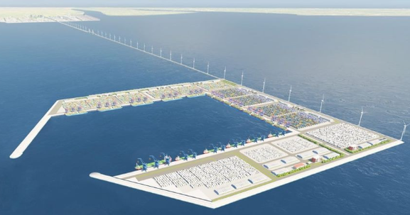 Thúc tiến độ siêu cảng gần 50.000 tỷ sở hữu cầu vượt biển dài nhất Việt Nam, gấp hơn 3 lần cầu vượt biển dài bậc nhất Đông Nam Á hiện tại