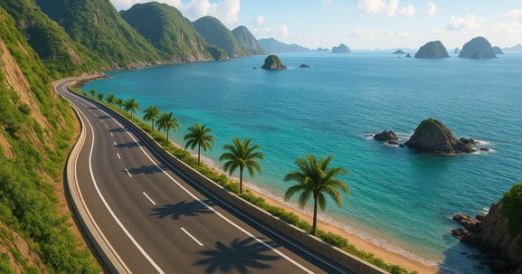 Tỉnh sẽ là TP tương lai của Việt Nam sắp có thêm 2 tuyến đường ven biển hơn 5.400 tỷ