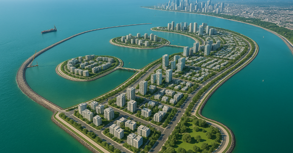 Thành phố đáng sống nhất Việt Nam sẽ có siêu dự án lấn biển 366.000 tỷ