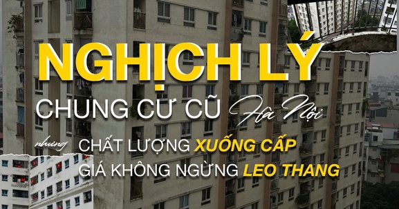 Hà Nội: Chung cư cũ Hoàng Mai, Hai Bà Trưng bàn giao hơn 10 năm được rao bán trên 70 triệu đồng/m2