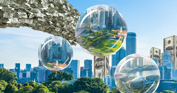 Giữ thăng bằng tín dụng địa ốc, ngân hàng rơi vào thế lưỡng nan