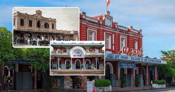 Nhà ga hơn trăm năm tuổi lâu đời bậc nhất Việt Nam, được xây từ thời Pháp thuộc vừa trở thành biểu tượng du lịch mới của vùng đất cố đô