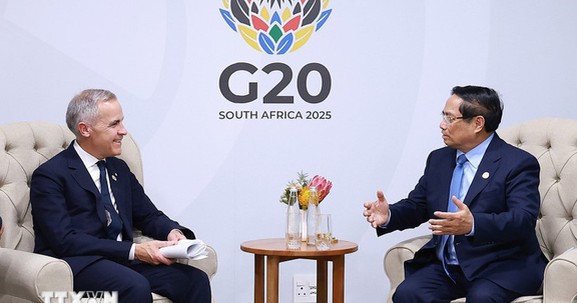 Thủ tướng Phạm Minh Chính gặp gỡ lãnh đạo các nước bên lề Hội nghị G20