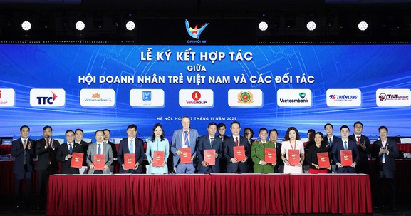 Tập đoàn T&T Group ký hợp tác chiến lược với Hội Doanh nhân trẻ Việt Nam