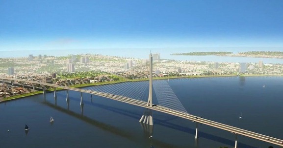 Tin vui về dự án cầu dây văng lớn nhất TP. HCM, xóa bỏ bến phà đã có từ lâu đời