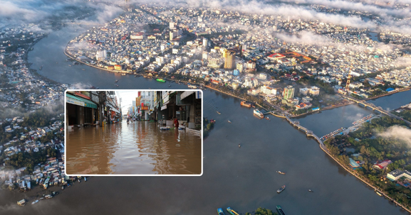 TP sụt lún nhanh nhất vùng ĐBSCL đề xuất dự án chống ngập hơn 9.100 tỷ