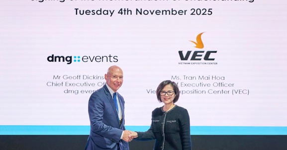 Trung tâm triển lãm Việt Nam (VEC) và DMG Events hợp tác ra mắt hội nghị - triển lãm năng lượng toàn cầu