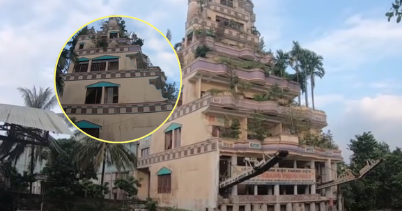 Căn biệt thự bí ẩn bị bỏ hoang nhiều thập kỷ giữa lòng Cai Lậy của đại gia lúa gạo nức tiếng miền Tây: Kiến trúc tháp độc đáo với 6 tầng đồ sộ