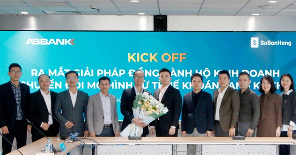 ABBANK hợp tác sổ bán hàng: Đồng hành cùng hộ kinh doanh chuyển đổi từ mô hình thuế khoán sang kê khai