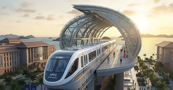 Sắp khởi công tuyến metro gần 9.000 tỷ đồng do doanh nghiệp thành viên Sun Group đầu tư tại Phú Quốc