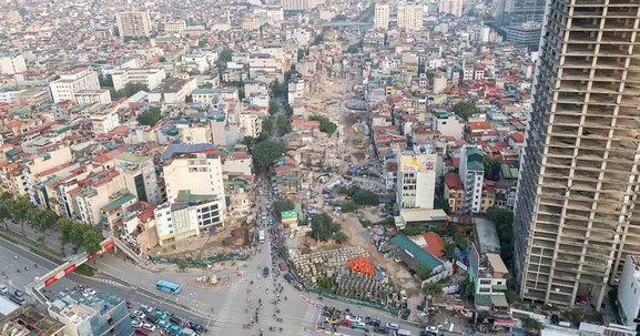 Hà Nội sắp hoàn thành giải phóng mặt bằng đường Vành đai 1