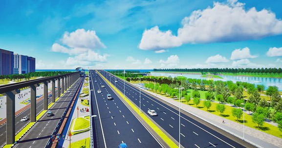 Dự án Trục đại lộ cảnh quan sông Hồng hướng tới không gian đô thị hiện đại