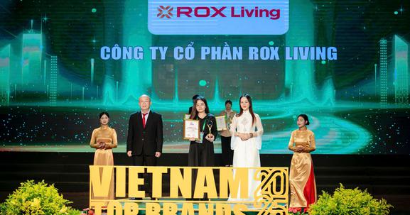 ROX Living được vinh danh “Top 10 Thương hiệu phát triển Bất động sản hàng đầu Việt Nam”