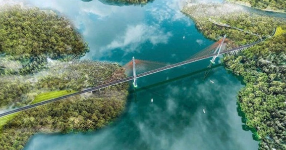 Cao tốc 15.000 tỷ của Tây Bắc sở hữu cây cầu có nhịp dây văng dài nhất và trụ cầu cao nhất Việt Nam đón tin vui