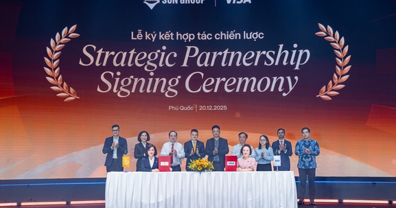 Sun Group ký kết hợp tác chiến lược toàn diện với Visa, thúc đẩy phát triển du lịch Việt Nam