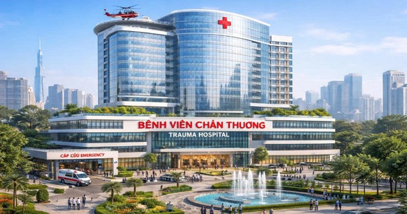Việt Nam sắp có bệnh viện chấn thương đầu tiên, tọa lạc tại TP đông dân nhất cả nước