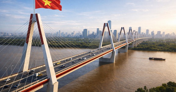 Hà Nội sẽ hoàn thành 2 cây cầu vượt sông trên tuyến vành đai gần 86.000 tỷ vào năm 2028