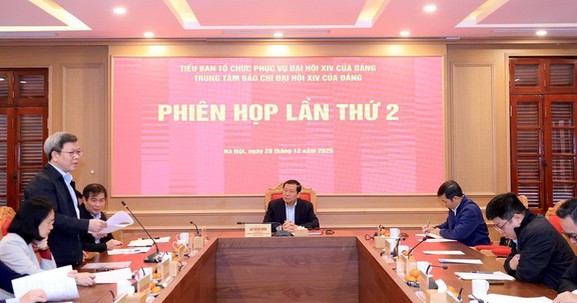 Khẩn trương triển khai nhiệm vụ của Trung tâm báo chí Đại hội XIV của Đảng