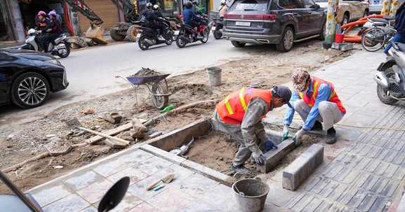 Hải Phòng: Đẩy nhanh tiến độ sửa chữa, cải tạo các công trình hè, đường đô thị