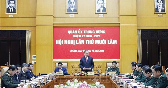 Tổng Bí thư Tô Lâm: Hành động theo phương châm "5 vững", xây dựng quân đội trong tình hình mới