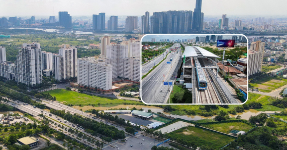 'Thành phố trong thành phố' đầu tiên của Việt Nam sẽ có đường sắt đô thị kết nối sân bay lớn nhất cả nước
