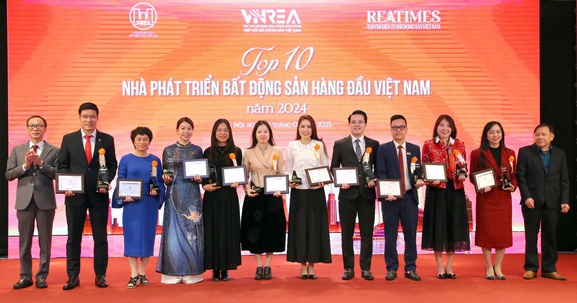 Diễn đàn Bất động sản Mùa Xuân thường niên lần thứ V và Lễ Vinh danh thương hiệu Bất động sản dẫn đầu năm 2024 - 2025