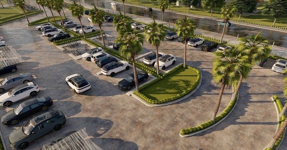 Sắp có bãi đỗ xe 10.000m2 chỉ cách tòa nhà chọc trời cao nhất Thủ đô 500m