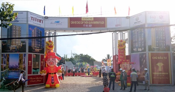 Dự án chung cư cao cấp Thiên Quân - Marina Plaza tại Cần Thơ đã có giấy phép xây dựng