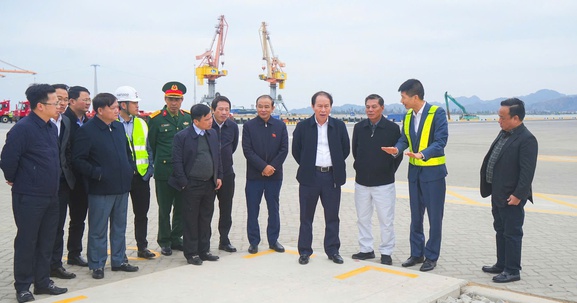 Hải Phòng: Khảo sát thực tế Dự án đầu tư xây dựng tuyến đường sắt Lào Cai - Hà Nội - Hải Phòng