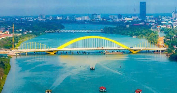 TP. Huế: Cận cảnh cầu Nguyễn Hoàng trước ngày thông xe kỹ thuật