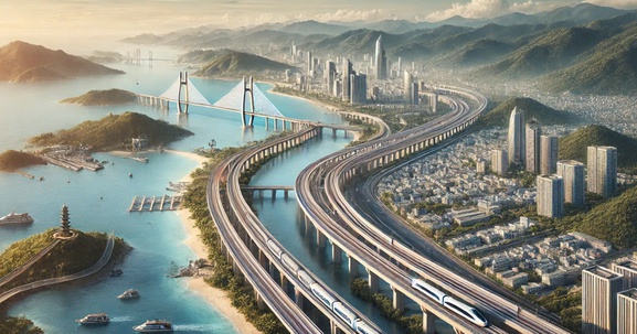 Đề xuất phát triển tuyến đường sắt đô thị nối TP đáng sống nhất Việt Nam tới Quảng Nam