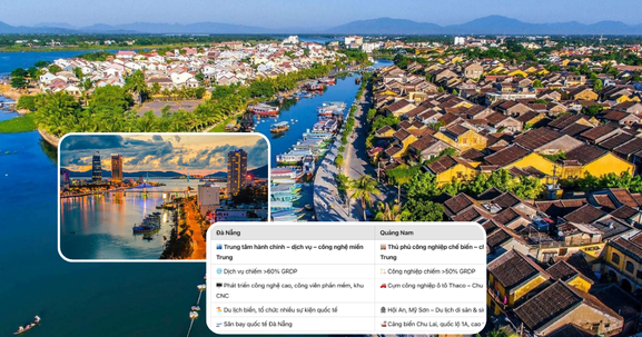 Quảng Nam và Đà Nẵng: Địa phương nào đang dẫn đầu đường đua phát triển công nghiệp – du lịch miền Trung?
