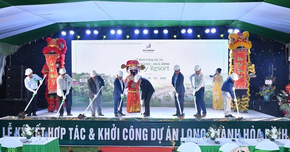 Hòa Bình: Khởi công dự án nghỉ dưỡng 5ha tại huyện Lương Sơn