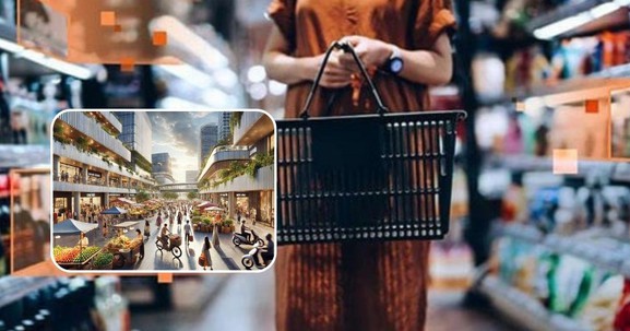 Bất động sản 'đón sóng' tăng trưởng của thị trường bán lẻ trong năm 2025
