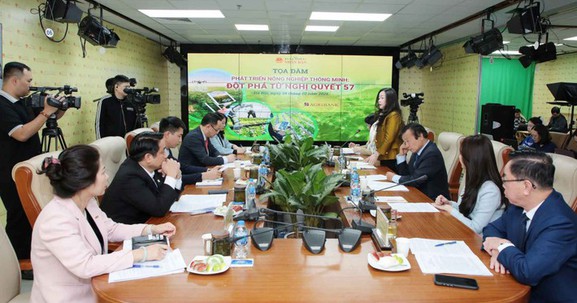 Agribank đồng hành cùng tọa đàm “Phát triển nông nghiệp thông minh: Đột phá từ Nghị quyết 57”