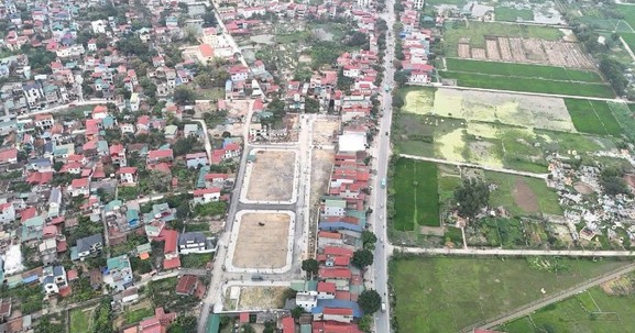 Đất đấu giá huyện Ứng Hòa “đắt khách”, giá trúng cao nhất 52,9 triệu đồng/m2