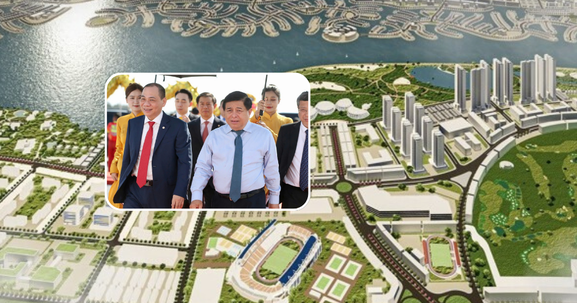 Siêu đô thị lấn biển hơn 2.800ha lớn nhất Việt Nam do Vingroup xây dựng sẽ được phát triển theo mô hình cấp tiến nhất thế giới