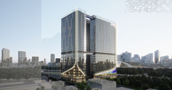 Hà Nội sắp có tòa tháp đôi 30 tầng: Dự án bất động sản hạng sang với TTTM, văn phòng hạng A và khách sạn 5 sao