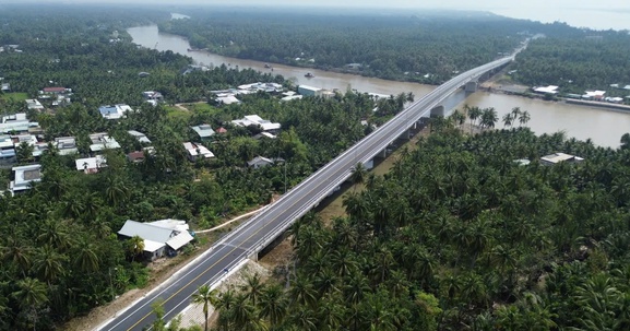 Tỉnh có chi phí sinh hoạt rẻ nhất Việt Nam thông xe tuyến đường trọng điểm dài 111km kết nối vùng ĐBSCL