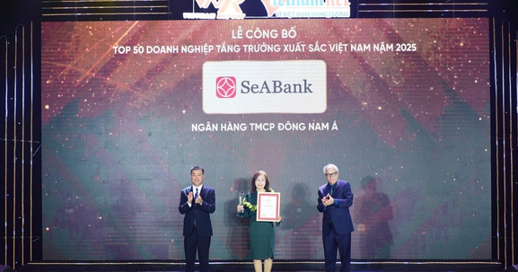SeABank tăng 173 bậc trong bảng xếp hạng FAST500