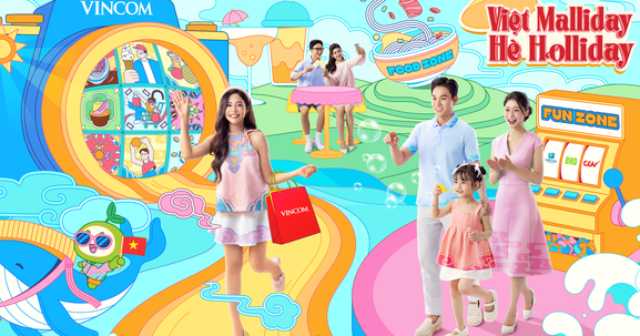 Vincom tổ chức chuỗi sự kiện "Việt Malliday - Hè Holiday": trải nghiệm hè rực rỡ gắt kết tinh thần Việt