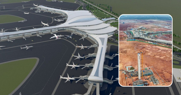Thần tốc như siêu sân bay lớn nhất Việt Nam: Hạng mục được xem như 'bộ não' vượt tiến độ 2 tháng