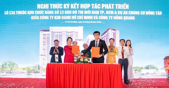 Kim Oanh Group: Khởi công dự án lô 13A khu đô thị mới Nam TP.HCM