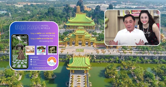 Khu du lịch 6.000 tỷ lớn nhất Đông Nam Á của vợ chồng bà Nguyễn Phương Hằng xả ưu đãi khủng khi booking villa nghỉ dưỡng